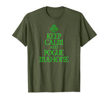 Load image into Gallery viewer, Keep Calm and Pogue Mahone funny Irish Celtic t-shirt