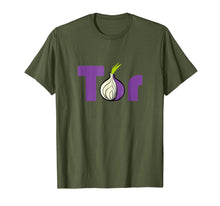 Load image into Gallery viewer, Tor Project Onion Browser Dark Web Internet Privacy T-Shirt