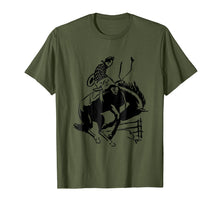 Load image into Gallery viewer, Cowboy Rodeo T-Shirt Western Wrangler Ranch Graphic Tee