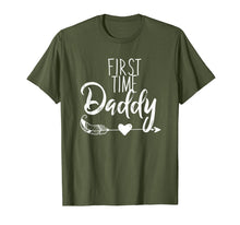 Load image into Gallery viewer, First Time Daddy Dad Gift T-Shirt Father's Day 2019 Shirt