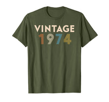 Load image into Gallery viewer, 45th Birthday Gifts - Vintage 1974 Classic T-Shirt Women Men