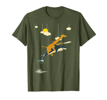 Load image into Gallery viewer, Funny Giraffe shark Onward Giraffe T-Shirt