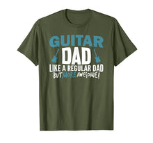 Load image into Gallery viewer, Mens Guitar Dad Shirt Awesome Fathers Day Gift Player Musician