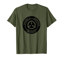 Load image into Gallery viewer, SCP Foundation Logo Tshirt