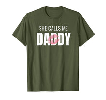 Load image into Gallery viewer, Dirty Humor She Calls Me Daddy DDLG Submissive Shirt