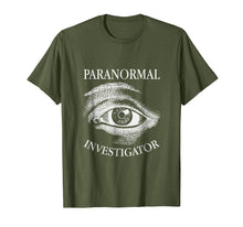 Load image into Gallery viewer, Paranormal Investigator All Seeing Eye Ghost Hunter T-Shirt