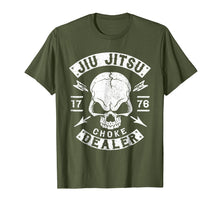 Load image into Gallery viewer, JIU JITSU T SHIRT, CHOKE DEALER, MMA SHIRT, BJJ TSHIRT