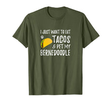 Load image into Gallery viewer, Bernedoodle Taco Lover T-Shirt Cinco de Mayo Dog Mom