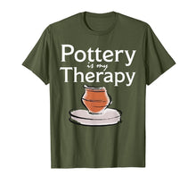 Load image into Gallery viewer, Pottery is my Therapy T Shirt