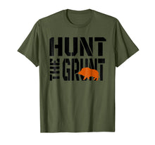 Load image into Gallery viewer, Hunting Wild Hog Hunt The Grunt Shirt