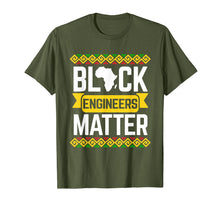 Load image into Gallery viewer, Black History Month Engineer T-Shirt African Pride Gift