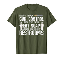 Load image into Gallery viewer, 2nd Amendment Shirt for Men Gun Rights Tshirt Pro Gun Debate