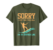 Load image into Gallery viewer, Waterski TShirt - Sorry I Can't Take Your Call