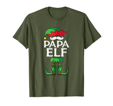 Load image into Gallery viewer, Papa Elf Costume Christmas Holiday Matching Family T-shirt