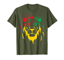 Load image into Gallery viewer, Rastafari Reggae Lion T-Shirt