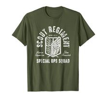 Load image into Gallery viewer, Attack on Titan Scout Regiment Special Ops Squad T-shirt