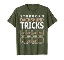 Load image into Gallery viewer, Stubborn Dachshund Tricks T-Shirt Tshirt