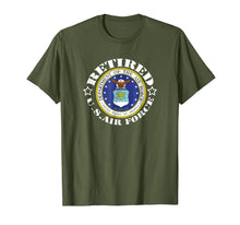 Load image into Gallery viewer, Retired US Air Force Veteran T-Shirt
