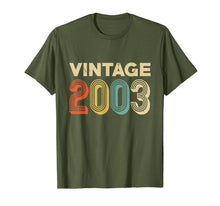 Load image into Gallery viewer, Retro Vintage 2003 Shirt 16th Birthday Gift Ideas Girls Boys