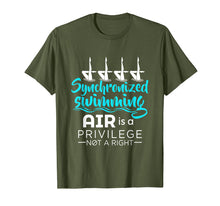 Load image into Gallery viewer, Air Is A Privilege Not A Right - Synchronized Swimming Shirt