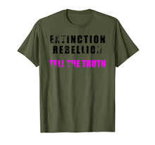 Load image into Gallery viewer, Extinction Rebellion T shirt - Tell the Truth!