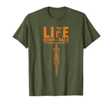 Load image into Gallery viewer, Mountain Bike T-Shirt: Life Behind Bars Funny Biking
