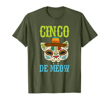 Load image into Gallery viewer, Cinco De Mayo Shirt Cinco De Meow Cat Skull Funny Kids Tees