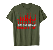 Load image into Gallery viewer, Love One Woman And Many Guns Tshirt - Funny Gift