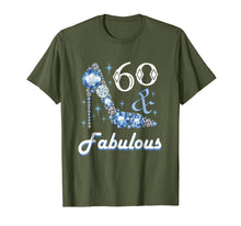 Load image into Gallery viewer, 60 And Fabulous Shirt For Women 60th Birthday Tshirt Gift