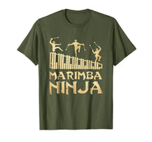 Load image into Gallery viewer, Marimba Ninja - Percussion Marching Band T-shirt