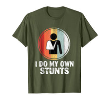 Load image into Gallery viewer, I Do My Own Stunts - Retro Broken Arm T-Shirt