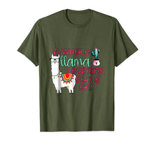 Load image into Gallery viewer, A Whole Llama Learning Going on Teachers Students T-Shirts