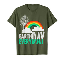 Load image into Gallery viewer, Earth Day Everyday Rainbow Tree T Shirt