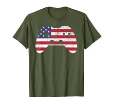 Load image into Gallery viewer, 4th Of July T Shirt Gift Video Game Gamer Kids Boys Men USA