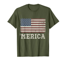 Load image into Gallery viewer, Vintage USA Flag 'Merica T-Shirt
