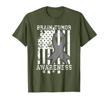 Load image into Gallery viewer, American Flag Shirt Gift for Brain Tumor Patients