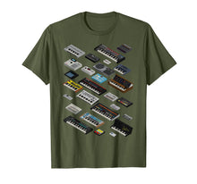 Load image into Gallery viewer, Synthesizer and Drum Machine Lover T shirt