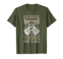 Load image into Gallery viewer, Classic Vintage Rock T Shirt Rock n Roll Guitars Music Gift