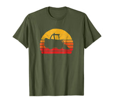 Load image into Gallery viewer, Retro Skid Steer Loader Shirt - Vintage Construction Work T