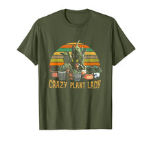 Load image into Gallery viewer, Crazy Plant Lady Funny Gardening T-Shirt