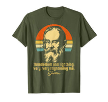 Load image into Gallery viewer, Thunderbolt Lightning Very Frightening Me Galileo Tshirt T-Shirt