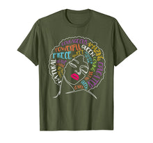 Load image into Gallery viewer, Black History Woman Afro Queen Shirt