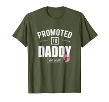 Load image into Gallery viewer, Mens Vintage Promoted to Daddy Its a Girl 2018 New Dad Shirt