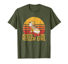 Load image into Gallery viewer, Seventies Roller Girl Skating Shirt - RetroRoller Skate