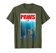 Load image into Gallery viewer, Paws Cat and Mouse T-Shirt Cute Funny Cat Lover
