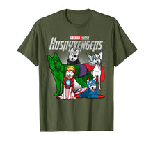 Load image into Gallery viewer, Huskyvengers Shirt - Funny Siberian Husky Dog Lover T Shirt