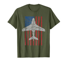 Load image into Gallery viewer, A-6 Intruder Jet Airplane Color Vintage Flag T-shirt