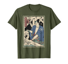 Load image into Gallery viewer, CARPENTRY SAMURAI T-Shirt Samurai Carpenter shirt