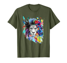 Load image into Gallery viewer, Lion Inspirational Nature Power Tshirt - for Lion Lovers