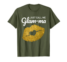 Load image into Gallery viewer, Womens Just Call Me Glam-ma Shirt Best Grandma Gifts